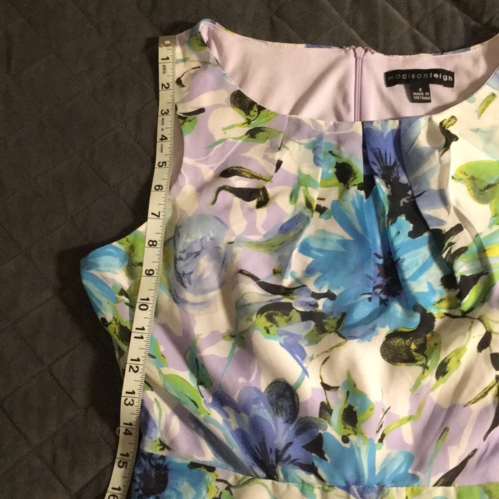 Madison Leigh size 8 floral dress - Picture 9 of 15